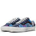 Vans Old Skool Embellished Sneakers - Blue Denim Look & Navy
