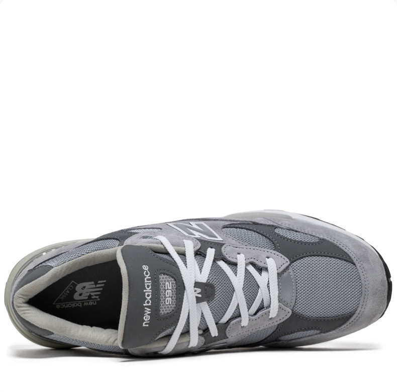 New Balance 992 Sneakers - Grey & Cream