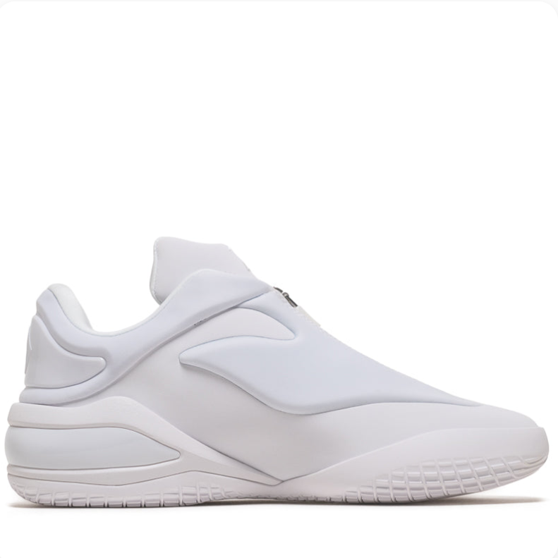 Converse Zip-Front Low-Top Sneakers - All White