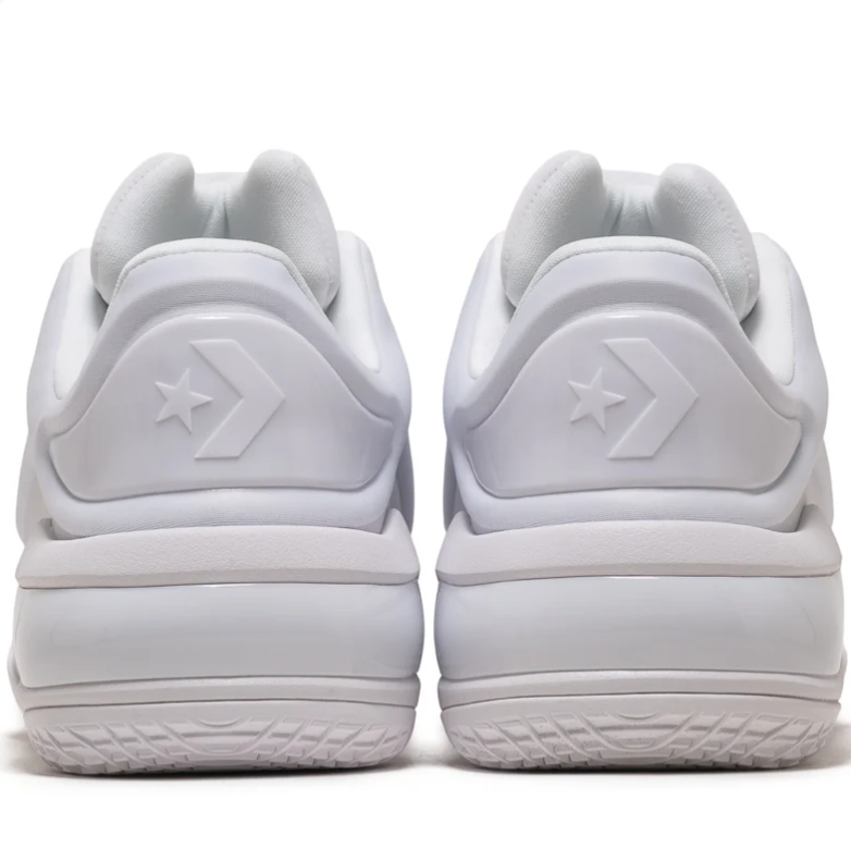 Converse Zip-Front Low-Top Sneakers - All White