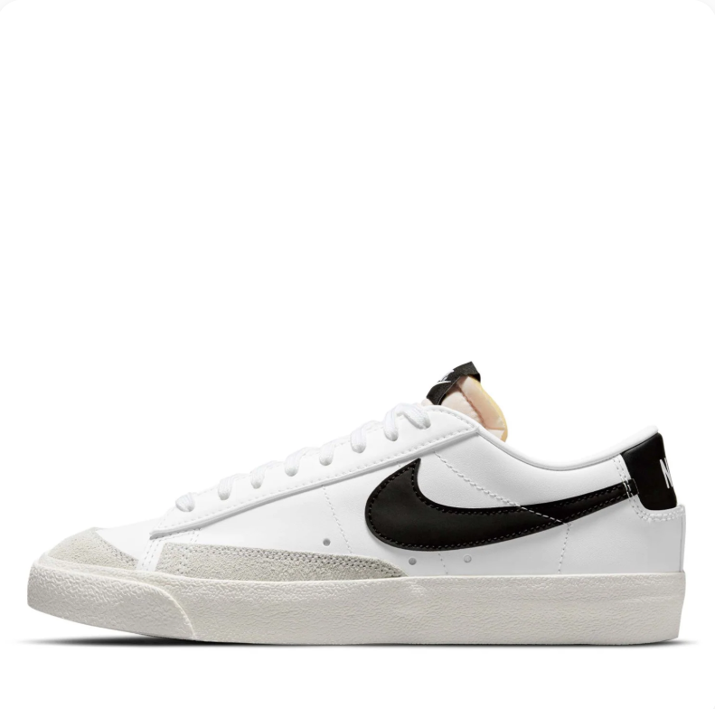 Nike Blazer Low Sneakers - White, Black & Cream