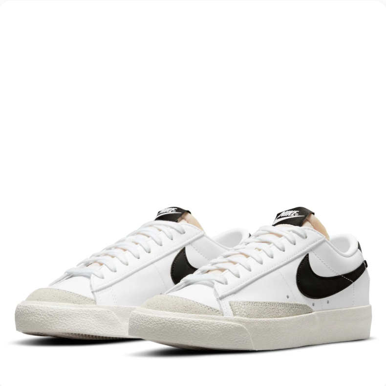 Nike Blazer Low Sneakers - White, Black & Cream