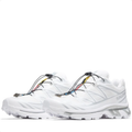 Salomon Sneakers - White & Silver with Toggle Laces