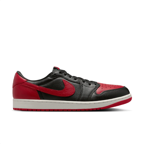 Air Jordan 1 Low Sneakers - Black & Red