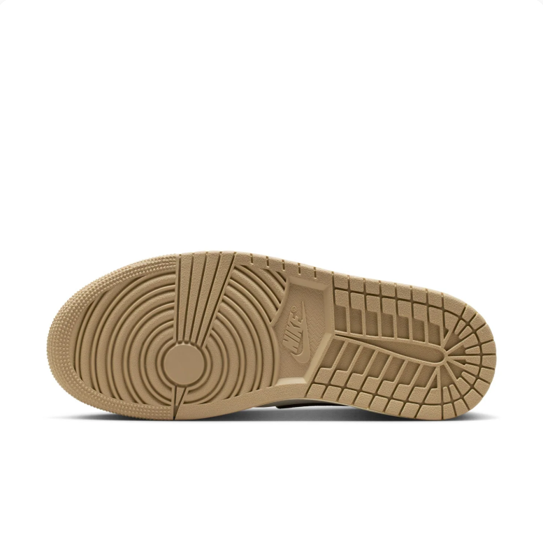 Air Jordan 1 High Sneakers - Beige, Cream & Olive