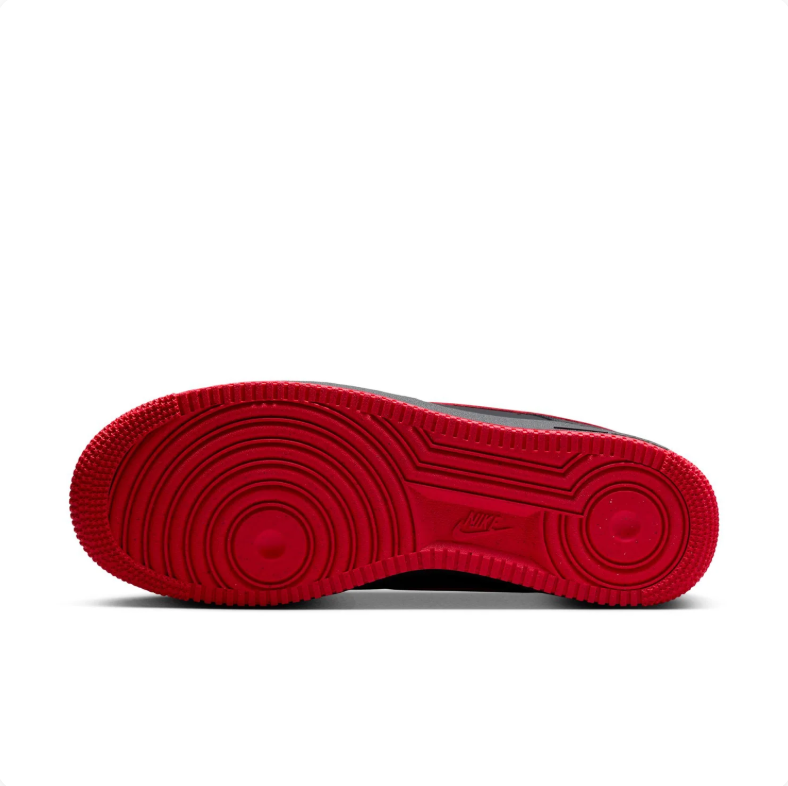 Nike Air Force 1 Low Sneakers - Black & Red