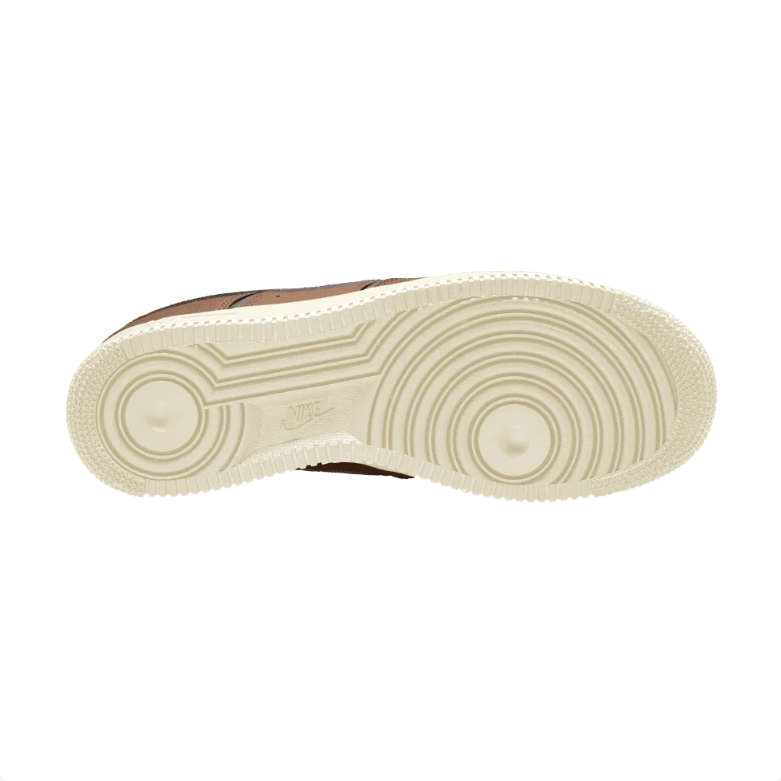 Nike Air Force 1 Low Sneakers - Brown, Tan & Cream