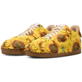 Nike Air Force 1 Low Sneakers - Yellow Sunflower Layers with Gum Sole