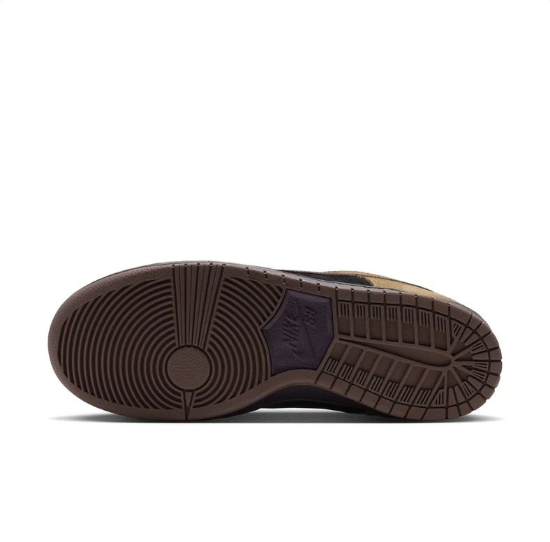 Nike SB Dunk Low Pro Sneakers - Black, Khaki & Brown
