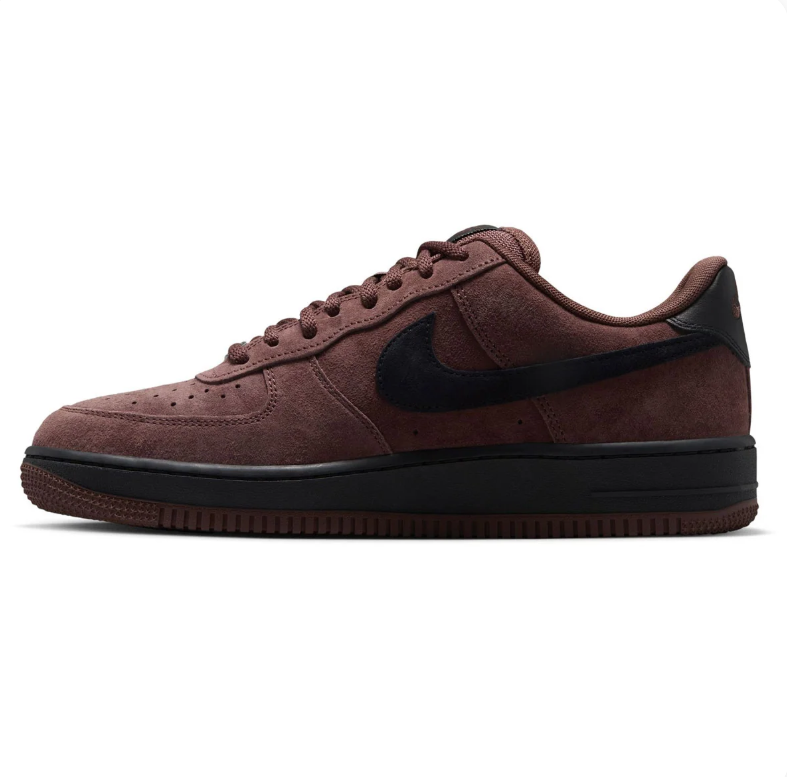 Nike Air Force 1 Low Sneakers - Dark Brown & Black