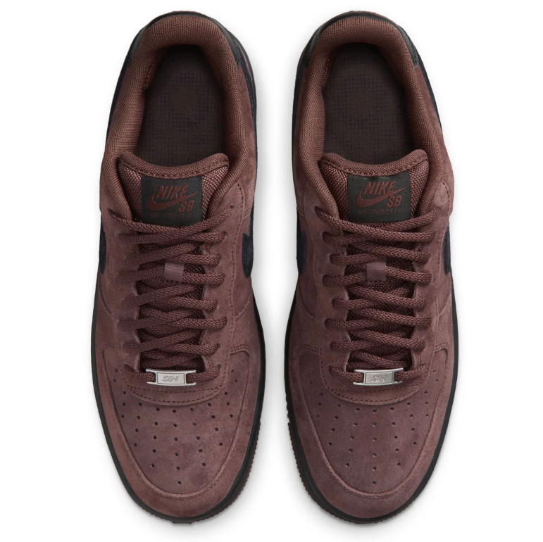 Nike Air Force 1 Low Sneakers - Dark Brown & Black
