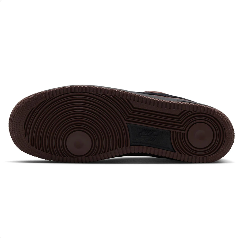 Nike Air Force 1 Low Sneakers - Dark Brown & Black